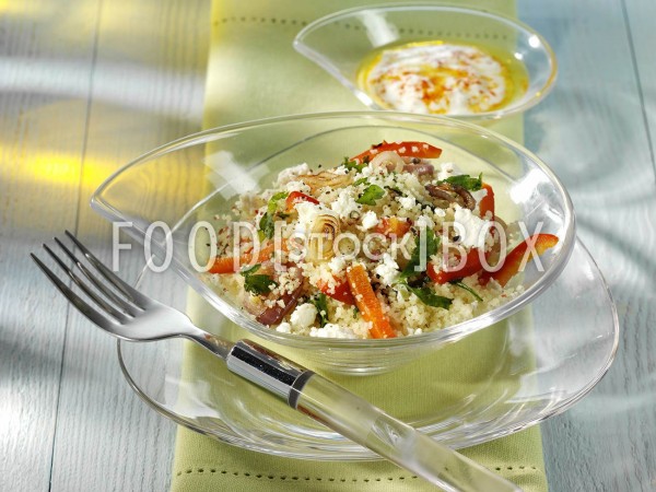 Paprika-Couscous-Salat