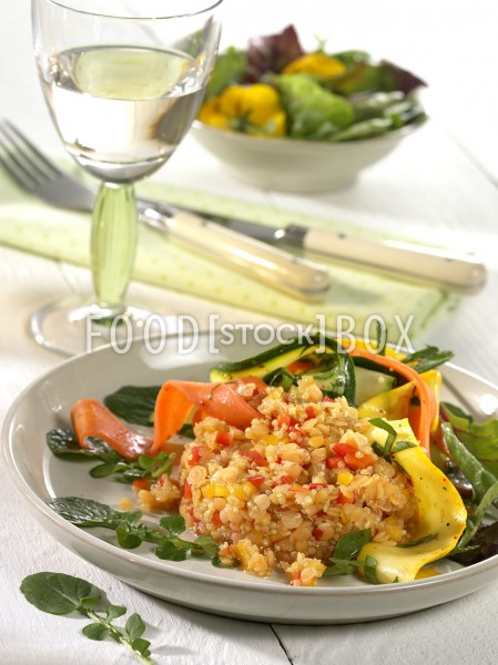 Quinoa-Linsen-Salat